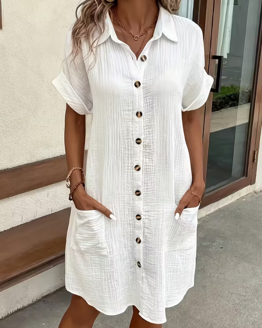 Linen Muslin Dress Sienna