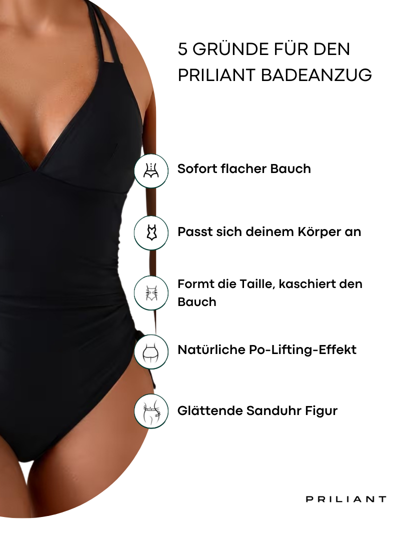 Priliant – Dein selbstbewusster Bauch-Weg-Badeanzug
