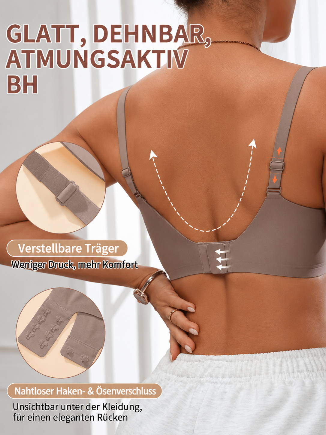 Der Bügellose Gel-Push-Up BH