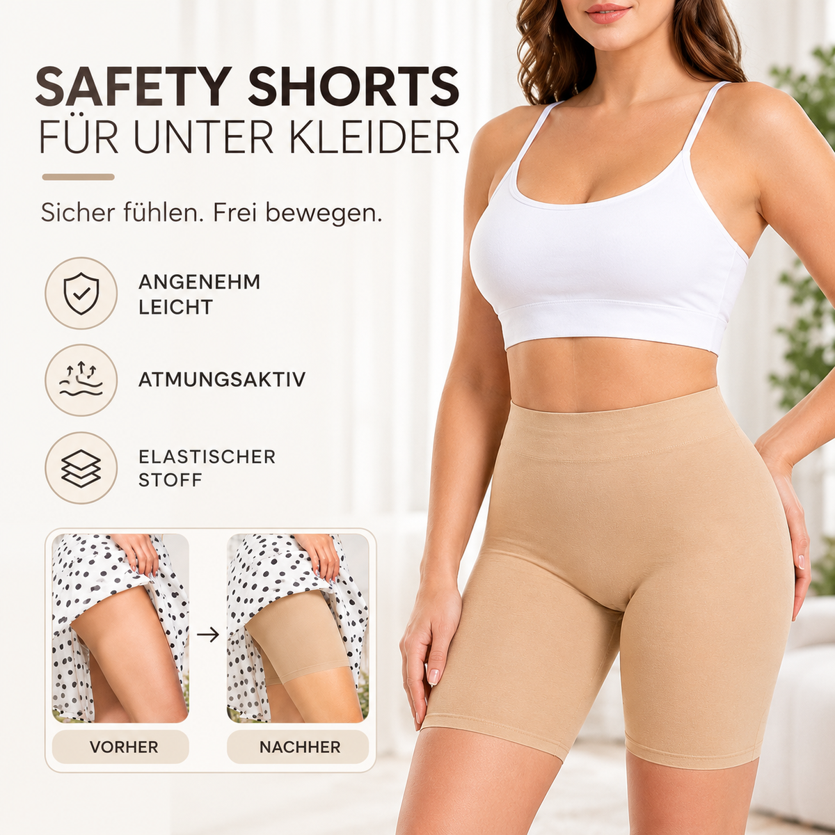 Priliant — Bauchweg Shaping-Shorts