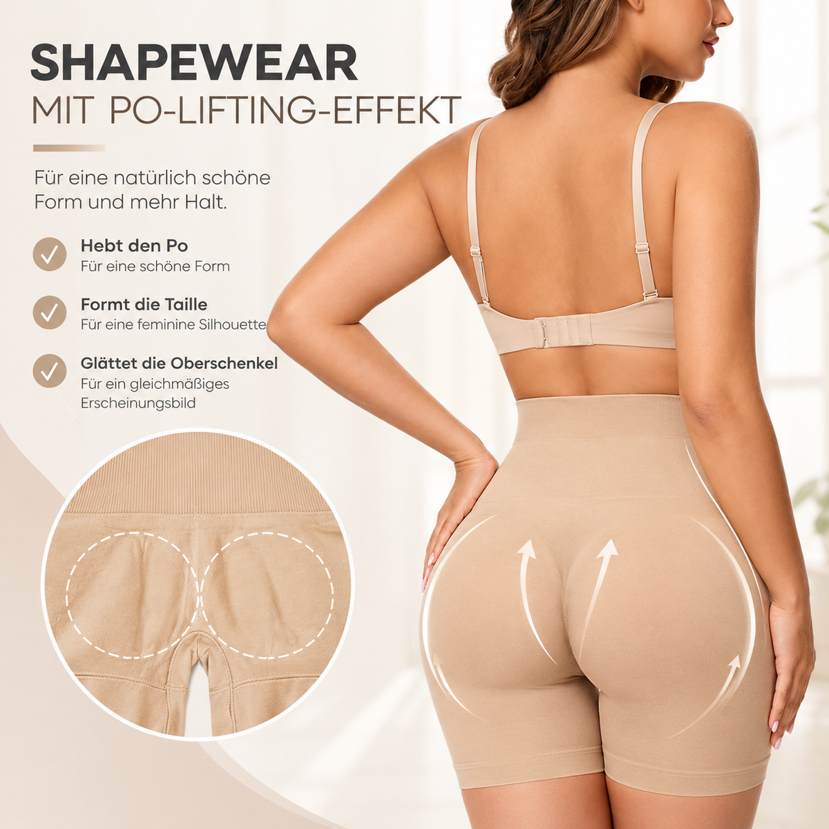 Priliant — Bauchweg Shaping-Shorts